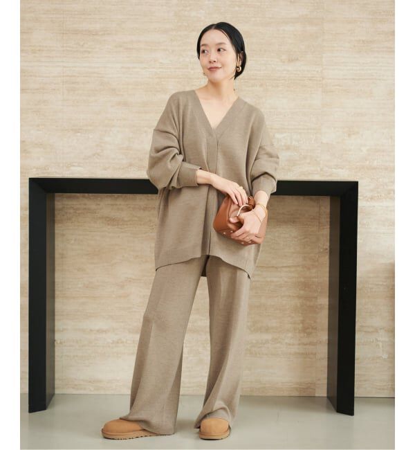 Plage CASH TOUCH flare パンツ カーディガン　2点セット 追加》CASH TOUCH flare パンツ（Plage）｜ルミネのファッション通販