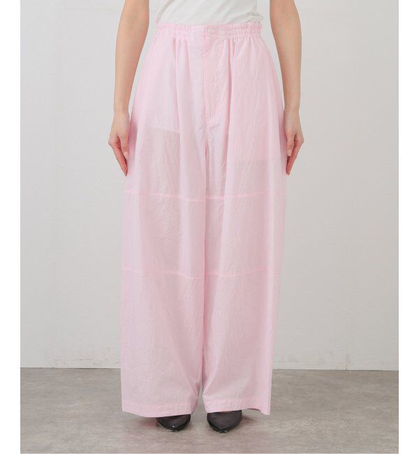 VERMEIL par iena「ATON エイトン EASY WIDE PANTS PRAGGM0117」|スラックス|