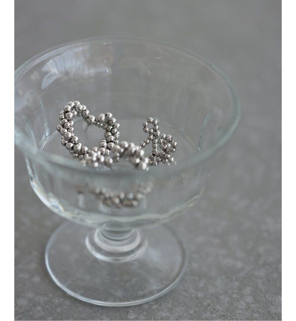 SLOBE citron.「《WEB限定》SLOBE citron.ツブツブハートピアス」|ピアス|