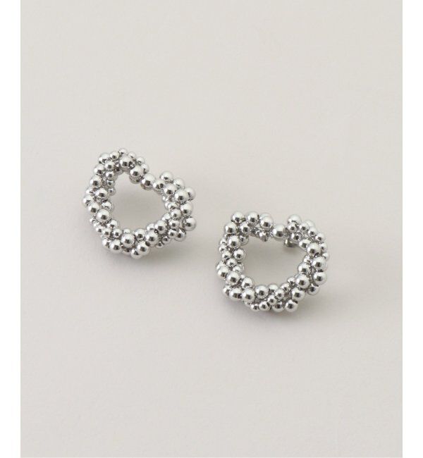SLOBE citron.「《WEB限定》SLOBE citron.ツブツブハートピアス」|ピアス|