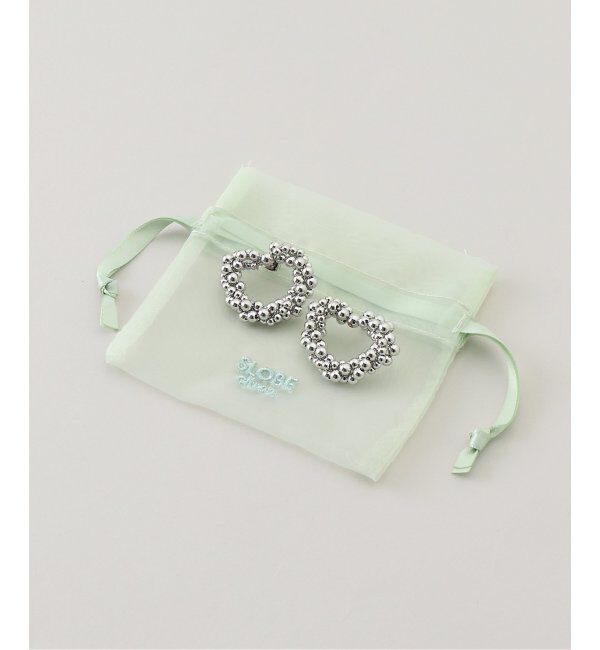 SLOBE citron.「《WEB限定》SLOBE citron.ツブツブハートピアス」|ピアス|