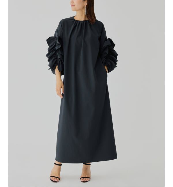 VERMEIL par iena「フリルスリーブワンピース」|ワンピース|