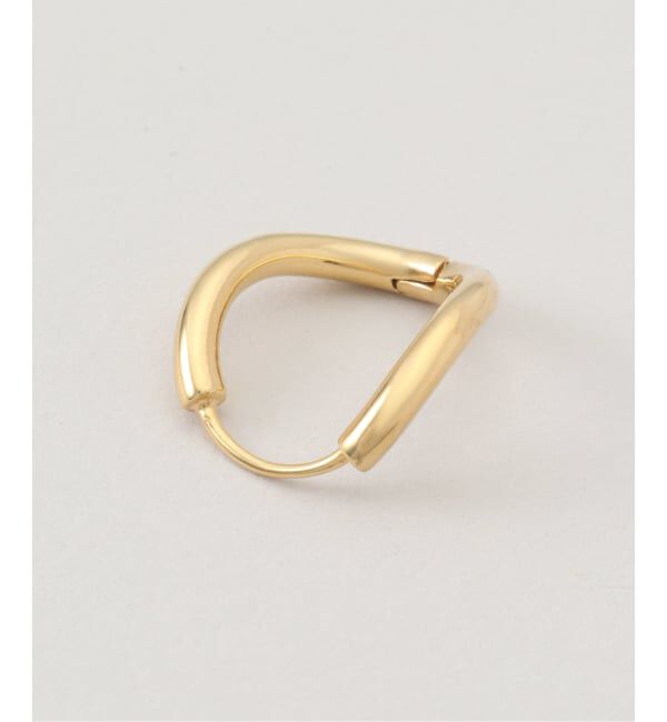 IENA「BAR Jewellery/バージュエリー CHUNKY OUTLINE PIERCE ピアス(両耳)」|ピアス|