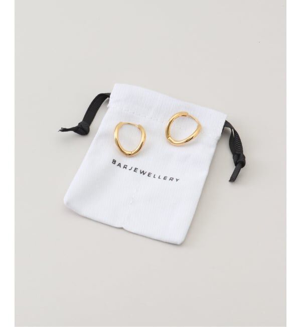 IENA「BAR Jewellery/バージュエリー CHUNKY OUTLINE PIERCE ピアス(両耳)」|ピアス|