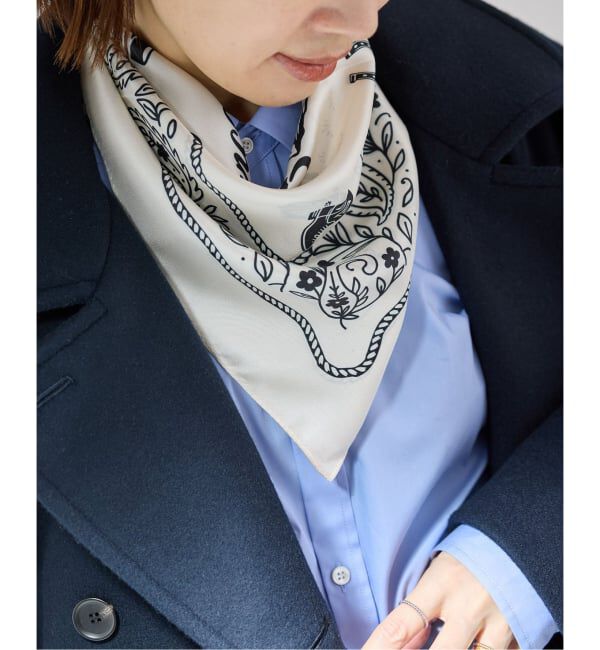 IENA「IENAscarf BONNE CHANCE スカーフ」|バンダナ・スカーフ|