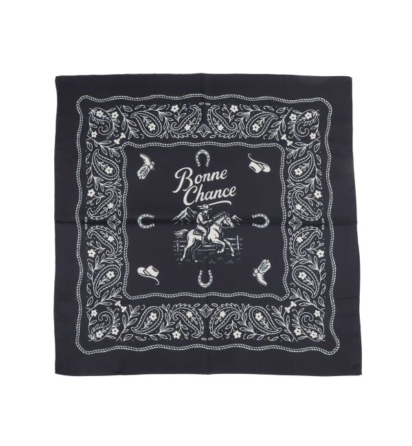 IENA「IENAscarf BONNE CHANCE スカーフ」|バンダナ・スカーフ|