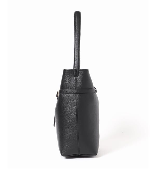 SLOBE IENA「《追加5》SLOBE ベルトスクエアトートバッグ」|ショルダー・メッセンジャー|