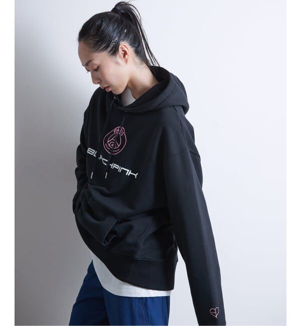Paris Saint-Germain「【BlackpinkxPSG 】BlackpinkxPSG Paris 16 Elevated Hoodie ST856- BLKPSG- BP2」|パーカー|