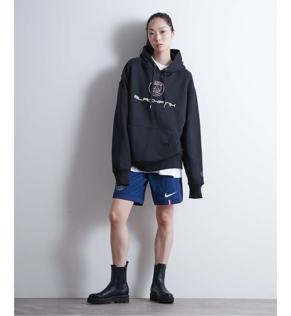 Paris Saint-Germain「【BlackpinkxPSG 】BlackpinkxPSG Paris 16 Elevated Hoodie ST856- BLKPSG- BP2」|パーカー|