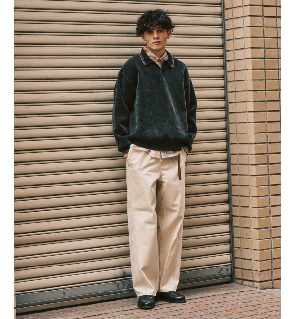 417 EDIFICE「モールニットポロシャツ」|ポロシャツ|