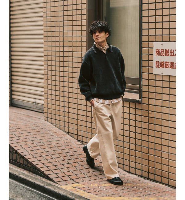 417 EDIFICE「モールニットポロシャツ」|ポロシャツ|