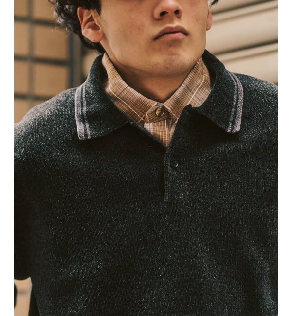 417 EDIFICE「モールニットポロシャツ」|ポロシャツ|