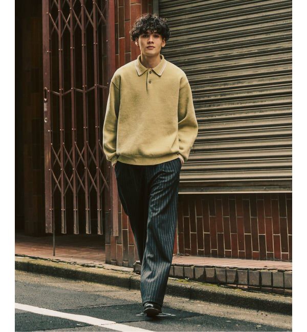 417 EDIFICE「モールニットポロシャツ」|ポロシャツ|