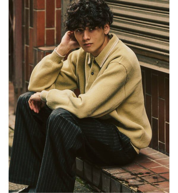 417 EDIFICE「モールニットポロシャツ」|ポロシャツ|