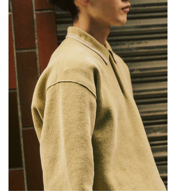 417 EDIFICE「モールニットポロシャツ」|ポロシャツ|