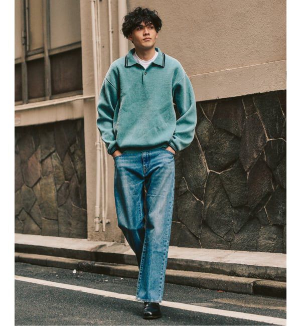 417 EDIFICE「モールニットポロシャツ」|ポロシャツ|