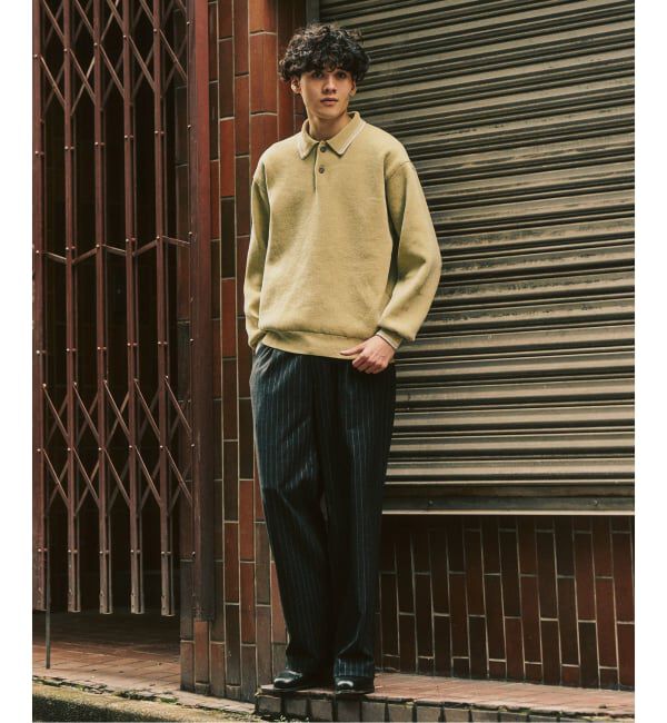 417 EDIFICE「モールニットポロシャツ」|ポロシャツ|