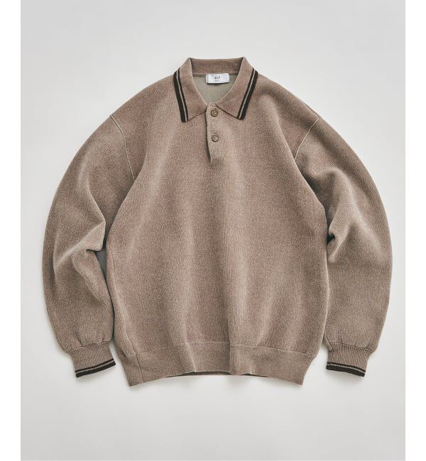 417 EDIFICE「モールニットポロシャツ」|ポロシャツ|