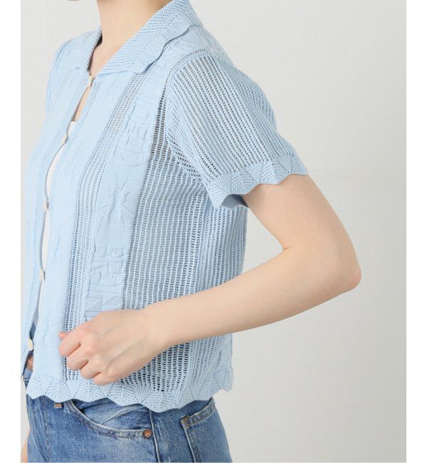 Oriens JOURNAL STANDARD「【BRAIN DEAD/ブレインデッド】 TRANSLUCENT DOILYTOP T11004358D125」|カーディガン|