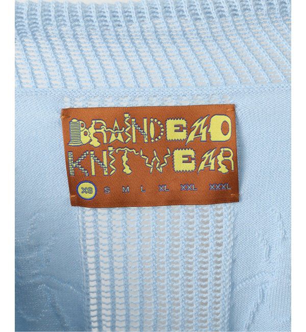 Oriens JOURNAL STANDARD「【BRAIN DEAD/ブレインデッド】 TRANSLUCENT DOILYTOP T11004358D125」|カーディガン|