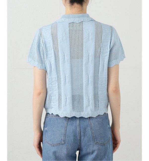 Oriens JOURNAL STANDARD「【BRAIN DEAD/ブレインデッド】 TRANSLUCENT DOILYTOP T11004358D125」|カーディガン|