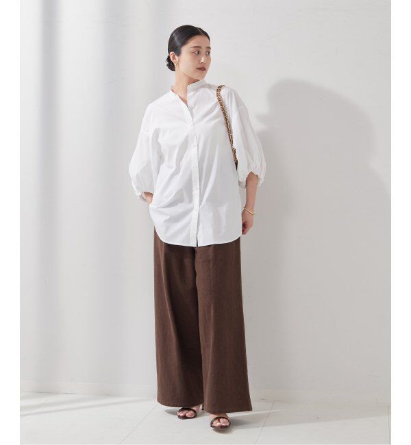 journal standard L'essage「CPブロードギャザーシャツ」|シャツ・ブラウス|