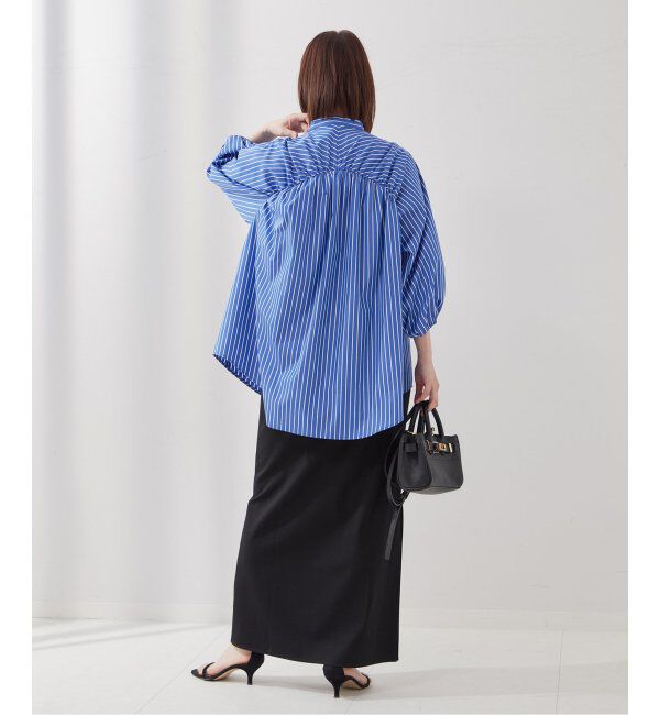 journal standard L'essage「CPブロードギャザーシャツ」|シャツ・ブラウス|