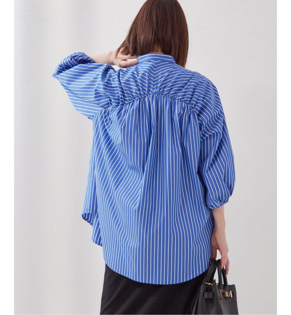 journal standard L'essage「CPブロードギャザーシャツ」|シャツ・ブラウス|