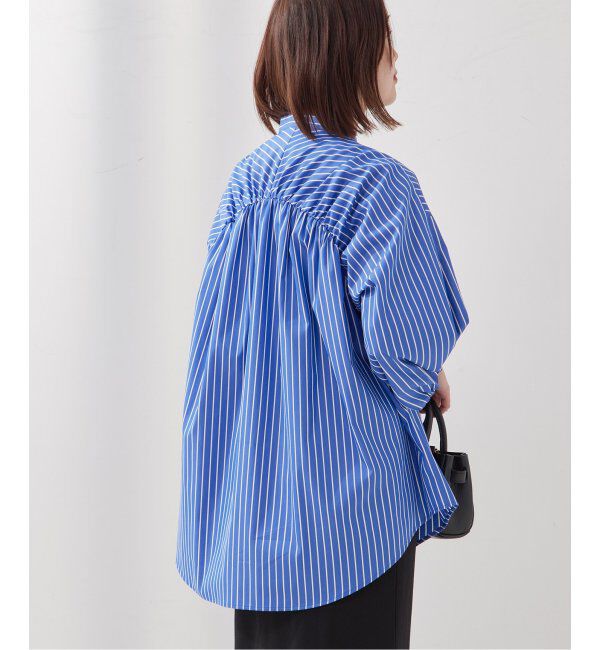 journal standard L'essage「CPブロードギャザーシャツ」|シャツ・ブラウス|