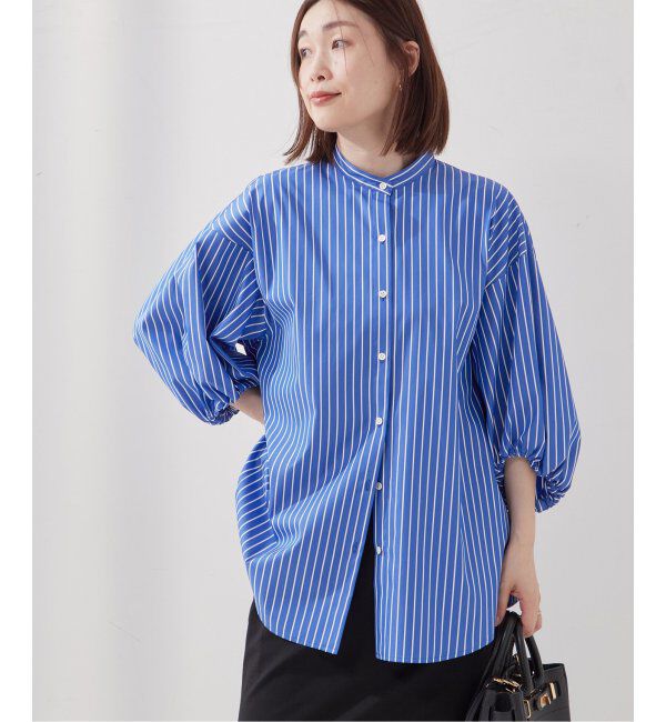 journal standard L'essage「CPブロードギャザーシャツ」|シャツ・ブラウス|