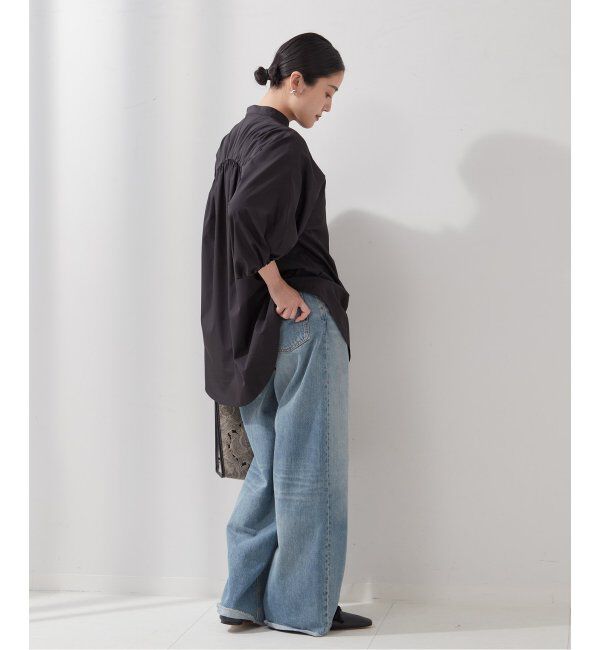 journal standard L'essage「CPブロードギャザーシャツ」|シャツ・ブラウス|