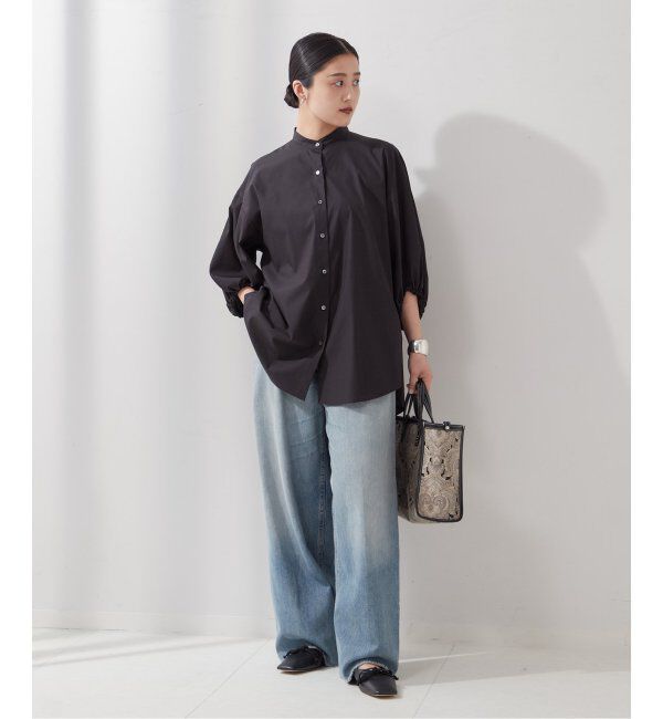journal standard L'essage「CPブロードギャザーシャツ」|シャツ・ブラウス|