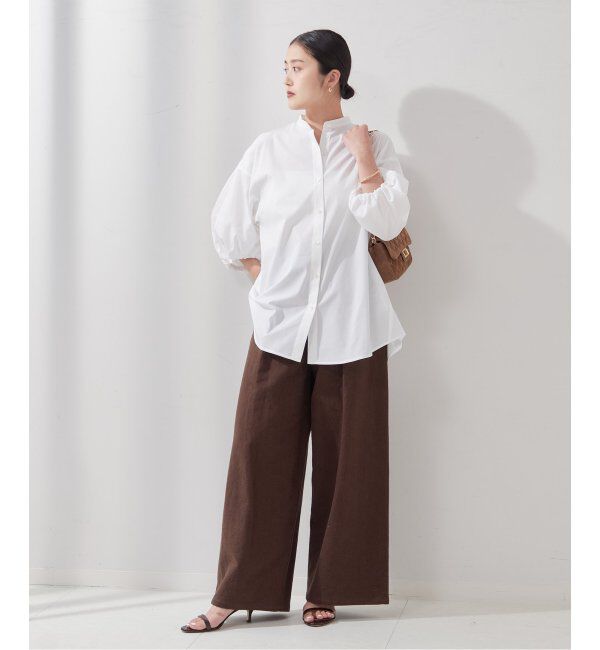 journal standard L'essage「CPブロードギャザーシャツ」|シャツ・ブラウス|
