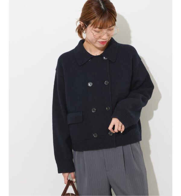 JOURNAL STANDARD relume「ダブルニットジャケット」|カーディガン|