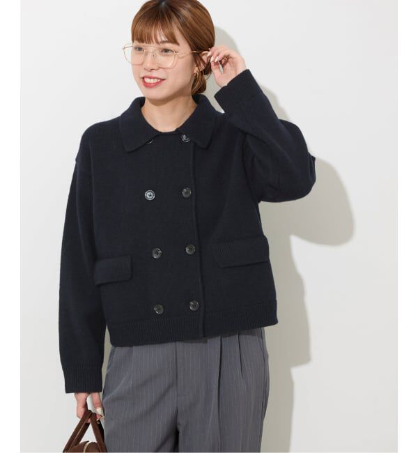 JOURNAL STANDARD relume「ダブルニットジャケット」|カーディガン|