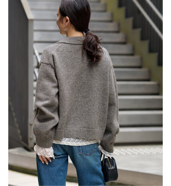 JOURNAL STANDARD relume「ダブルニットジャケット」|カーディガン|