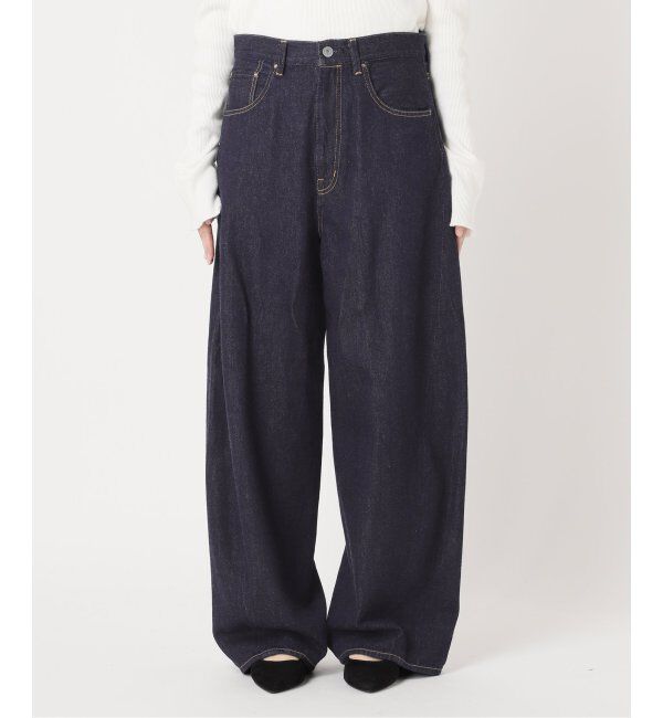 journal standard L'essage「《追加3》ルーズウェービング 3D デニムパンツ」|デニム|
