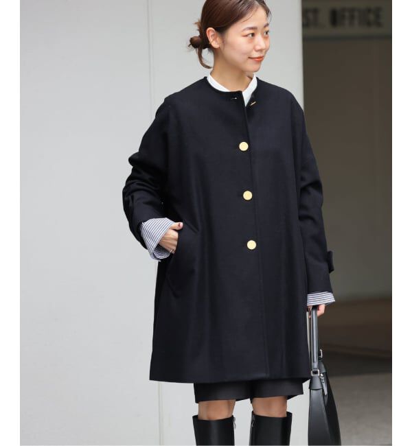 ジャーナルスタンダード別注TRADITIONAL WEATHERWEAR　コート 追加》別注【Traditional Weatherwear】MALTON N/C：ノーカラーコート