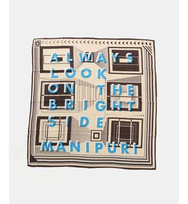JOURNAL STANDARD relume「【manipuri/マニプリ】 ポスター 120*120 STOLE」|バンダナ・スカーフ|