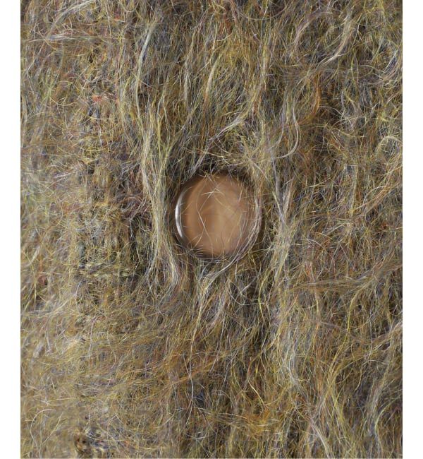 journal standard L'essage「【INSCRIRE /アンスクリア】Shaggy V-Neck Cardigan：カーディガン」|カーディガン|