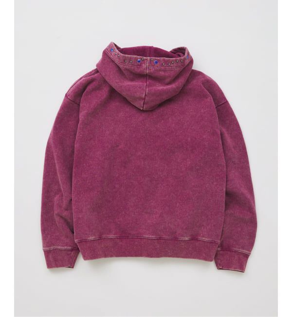 JOURNAL STANDARD「スタッズ ブリーチ パーカー」|パーカー|