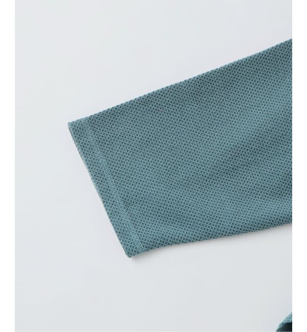 JOURNAL STANDARD relume「《予約》製品染め バックピケ ヘンリーネック 7分袖 Tシャツ」|Tシャツ・カットソー|