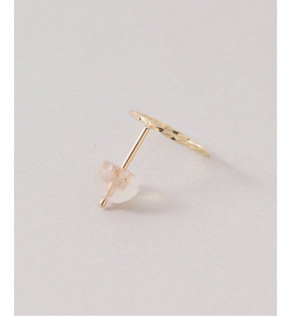 Lilas by Spick&Span「スクリューサークルピアス K10（両耳）」|ピアス|