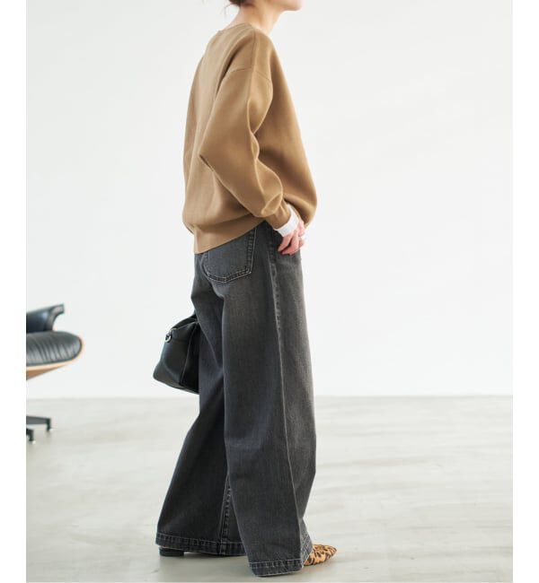 Spick and Span「《WEB限定》メタルボタンヘンリーネックニット」|ニット・セーター|