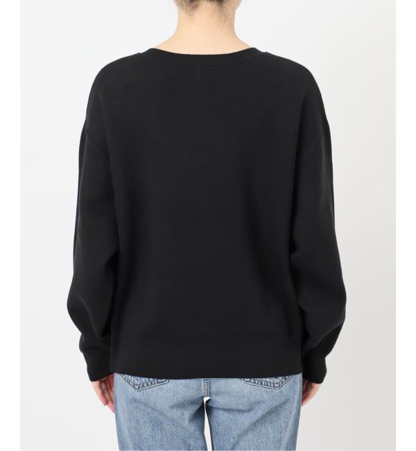 Spick and Span「《WEB限定》メタルボタンヘンリーネックニット」|ニット・セーター|