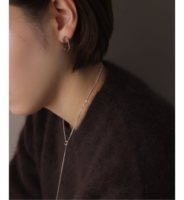 Spick and Span「【SAMH by LILAS】ハーモニークォーツピアス SV（両耳）」|ピアス|