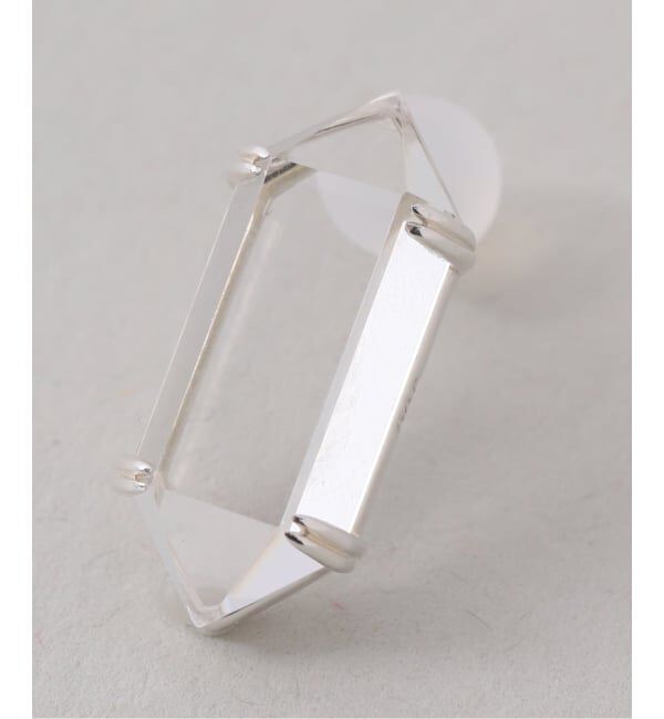 Spick and Span「【SAMH by LILAS】ハーモニークォーツピアス SV（両耳）」|ピアス|