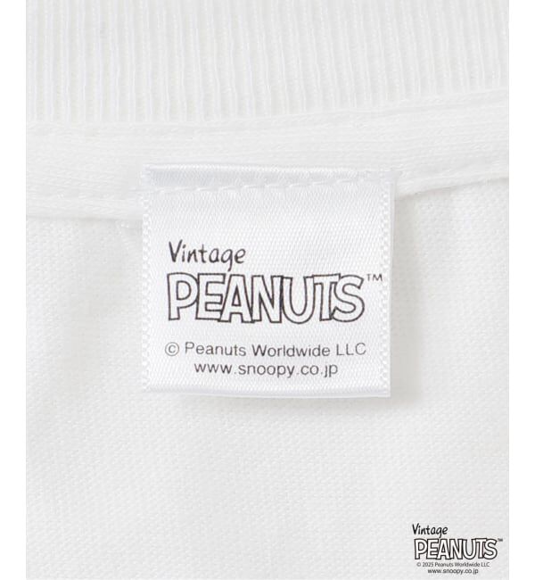 FRAMeWORK「MEAN MACHINE AGE 別注PEANUTS ロングスリーブ TEE WAAH」|Tシャツ・カットソー|