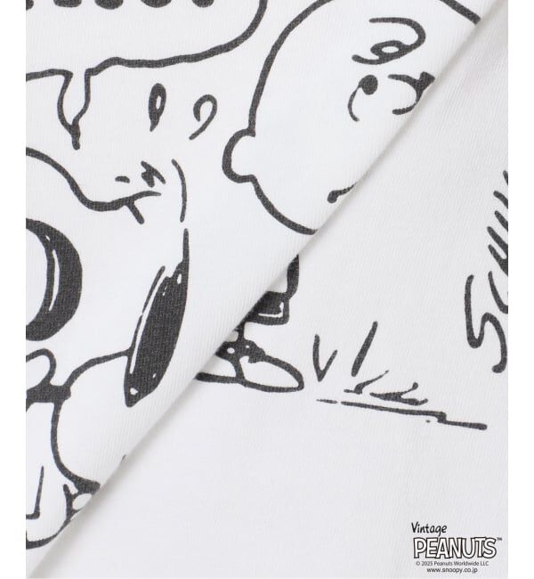 FRAMeWORK「MEAN MACHINE AGE 別注PEANUTS ロングスリーブ TEE WAAH」|Tシャツ・カットソー|