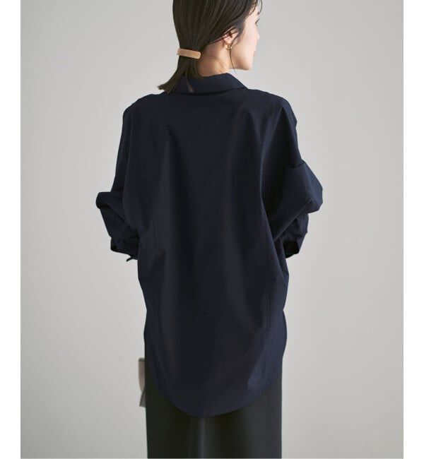 NOBLE「《26SS先行予約》エフォートレスコットンニュアンスシャツ」|シャツ・ブラウス|